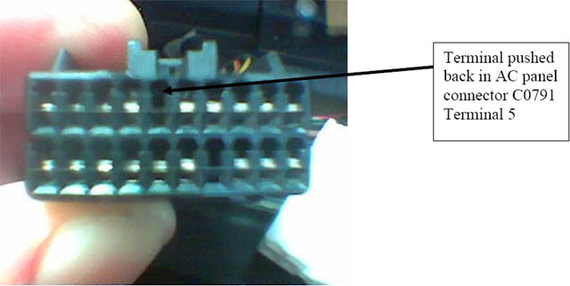 Climate control Connector block