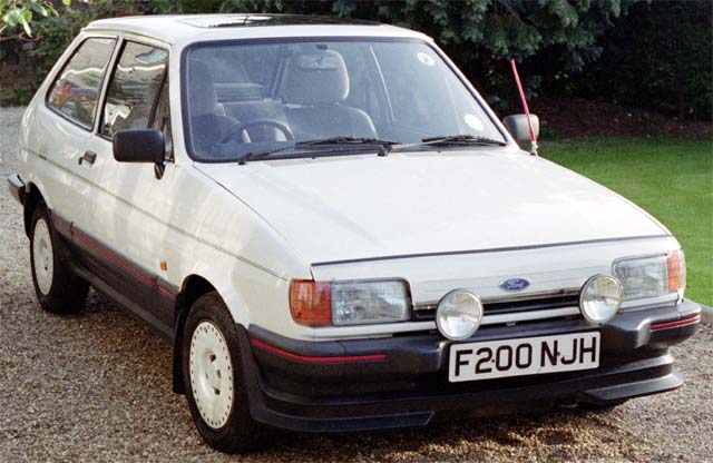 1987 Ford Fiesta 14S 19911994 Yay Boy racer time Fiesta Front